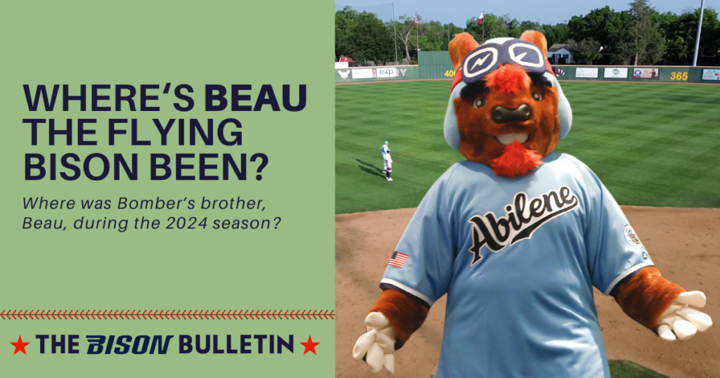 beau the flying bison