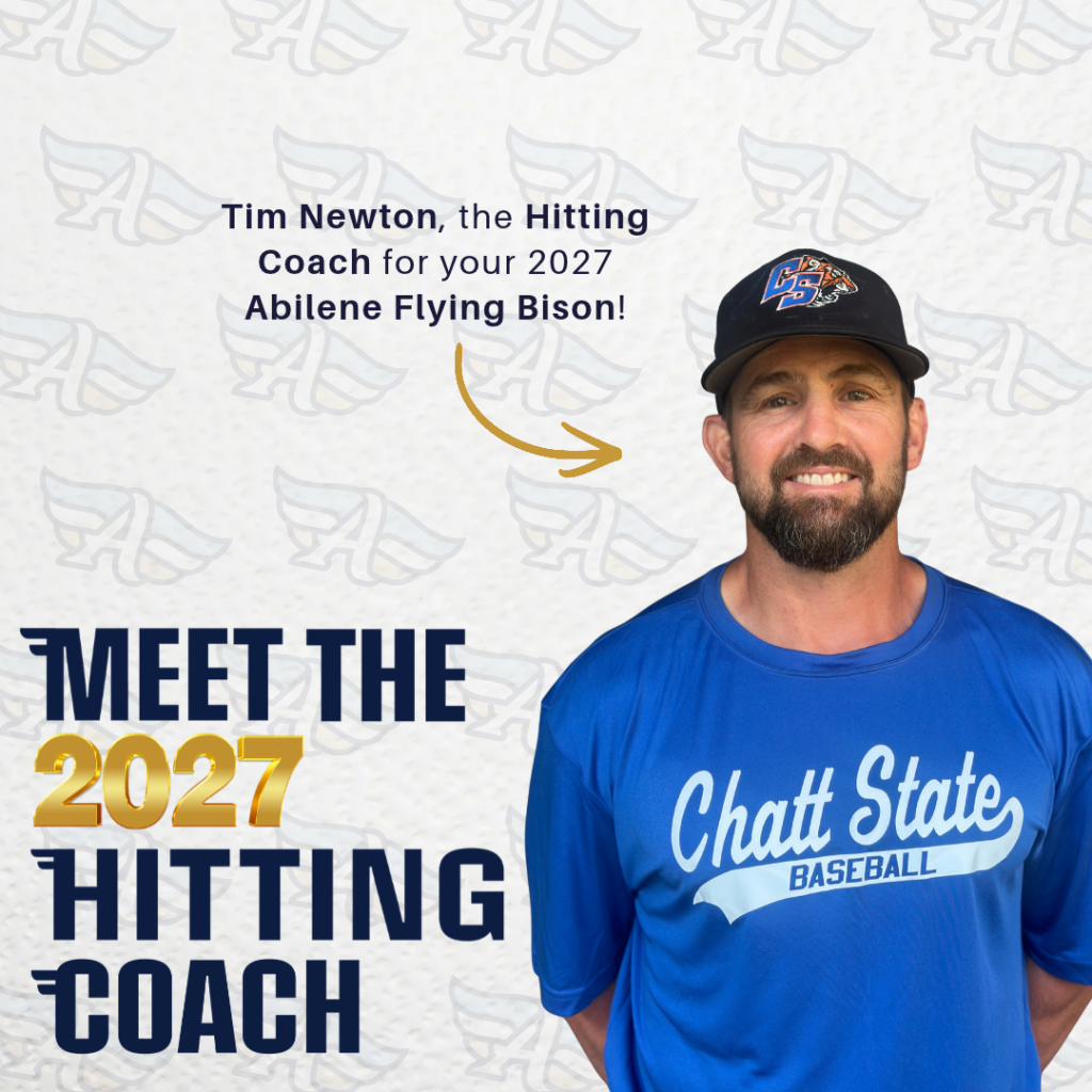 2027 hitting coach tim newton