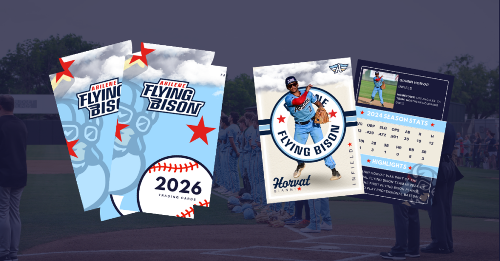 flying bison baseball cards