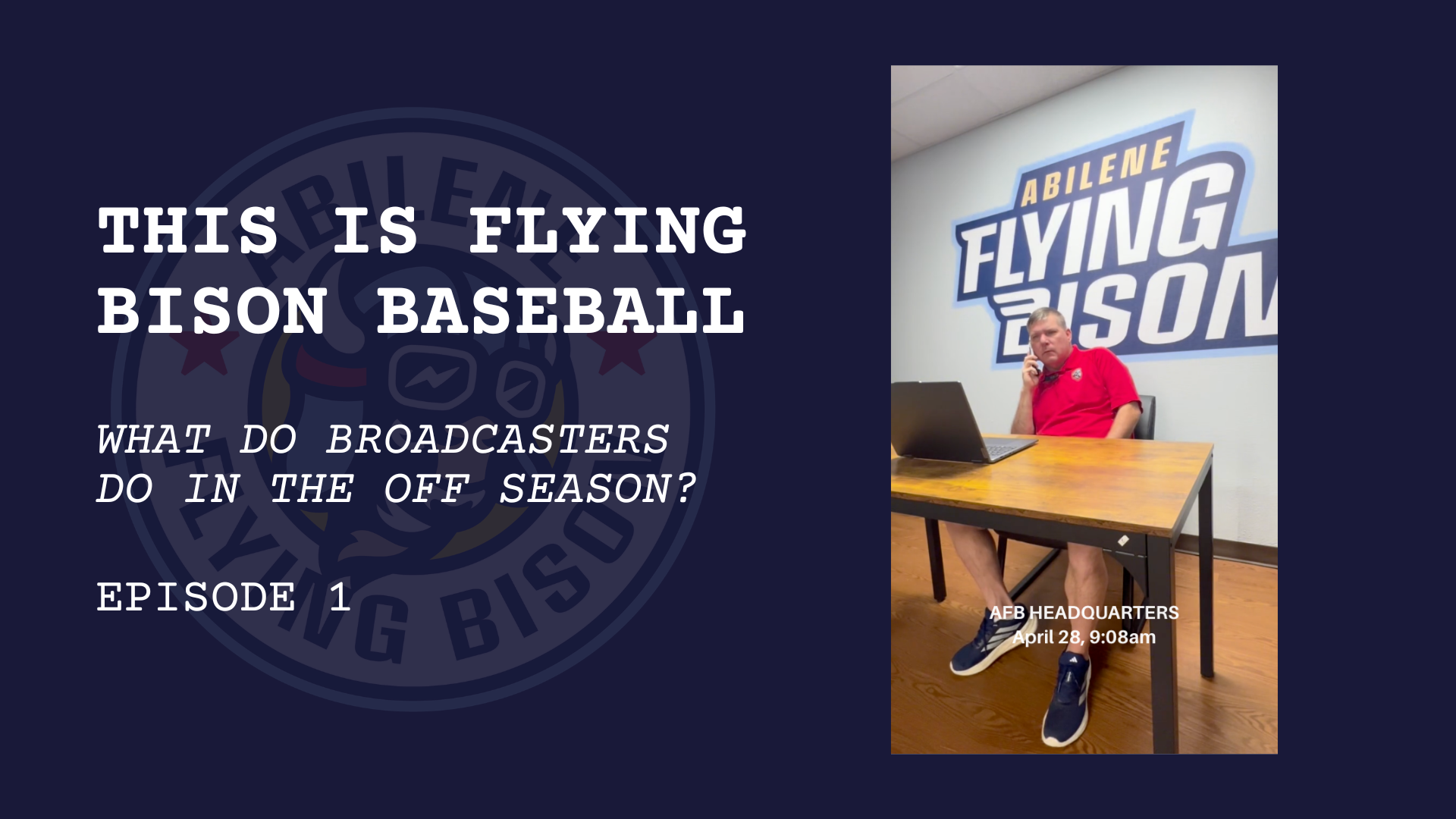 Episode 1 - What do broadcasters do in the off-season?