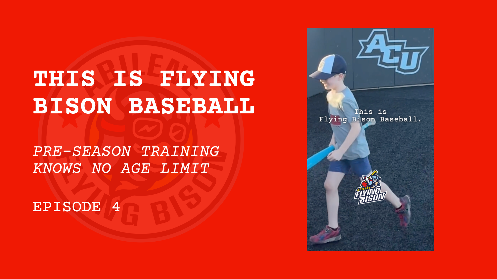 Episode 4 - Pre-season training knows no age limit