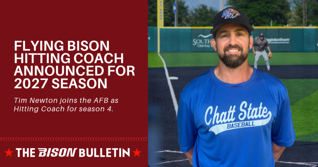 flying bison hitting coach